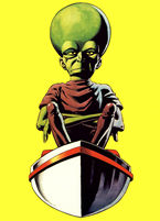 The Mekon

(Click here to go to my "Mekon and Dan Dare Picture Gallery" page)